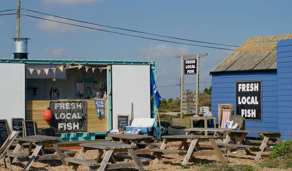 Where to eat by the sea: Dungeness Snack Shack for fresh local fish in Kent